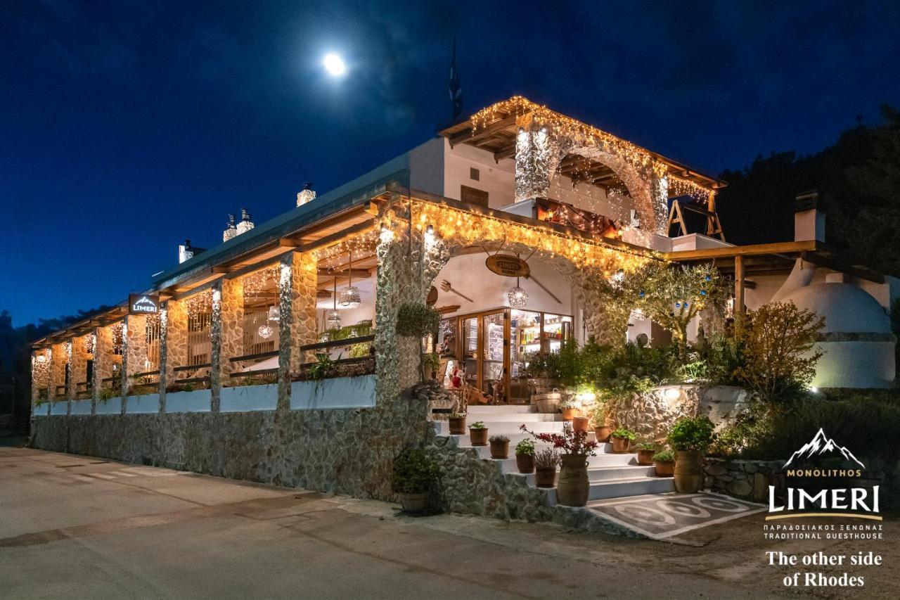 Limeri Traditional Guest House Monolithos  Eksteriør billede